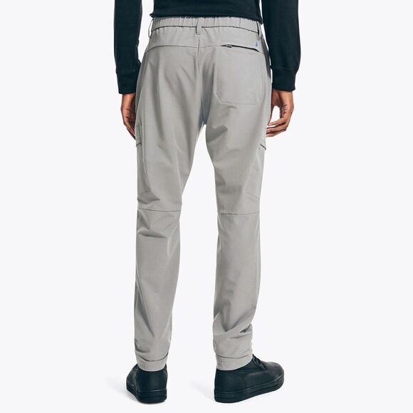 Nautica Men's Utility Pant Straight Leg 4 way stretch Breathable Gray Size 34x32 - Picture 4 of 11